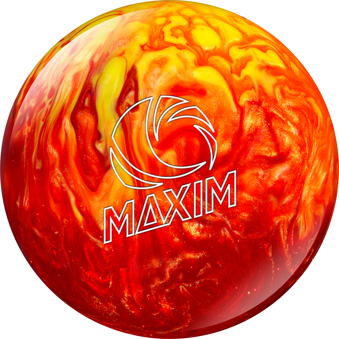 Flaming Bowling Ball Maxim