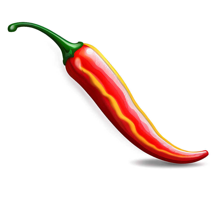 Flaming Chili Pepper Design Png 06122024