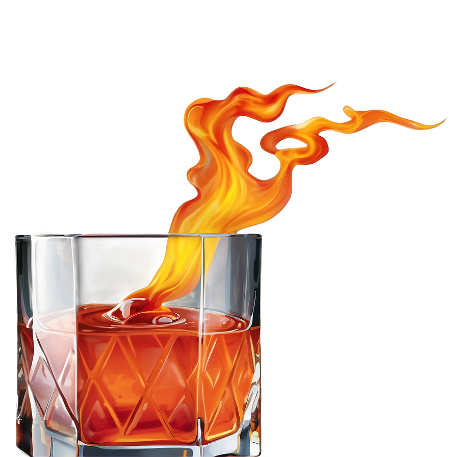 Flaming Shot Cocktail Png 66