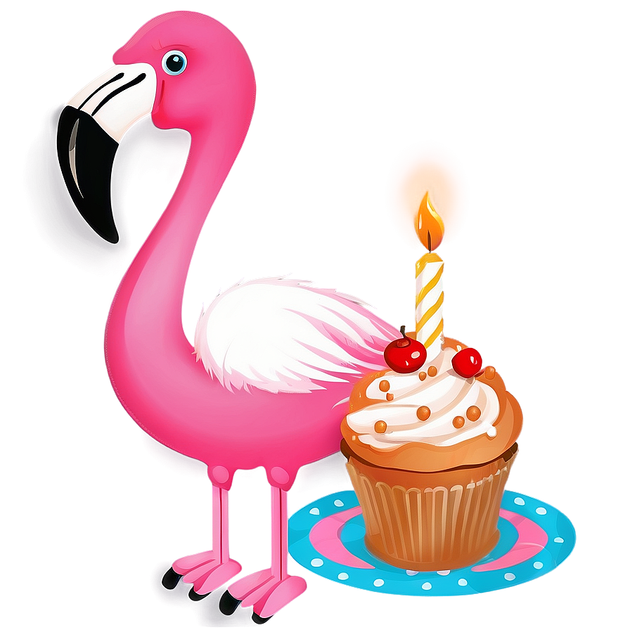 Flamingo Birthday Banner Png 05062024