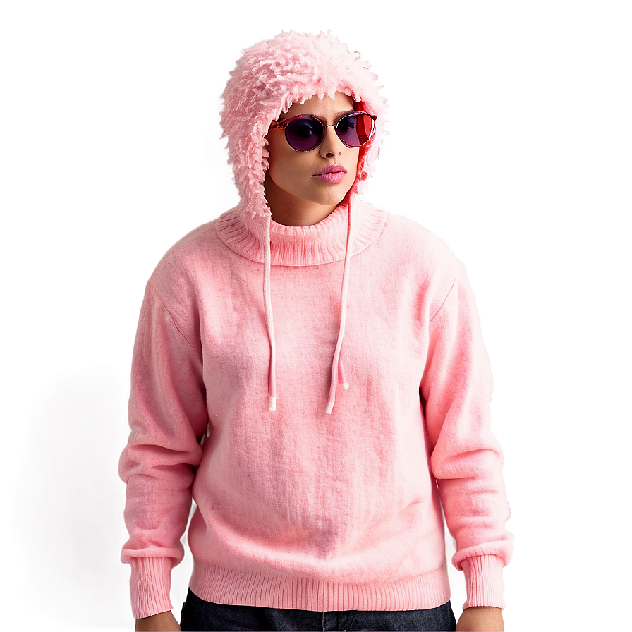 Flamingo Pink Sweater Png 06292024