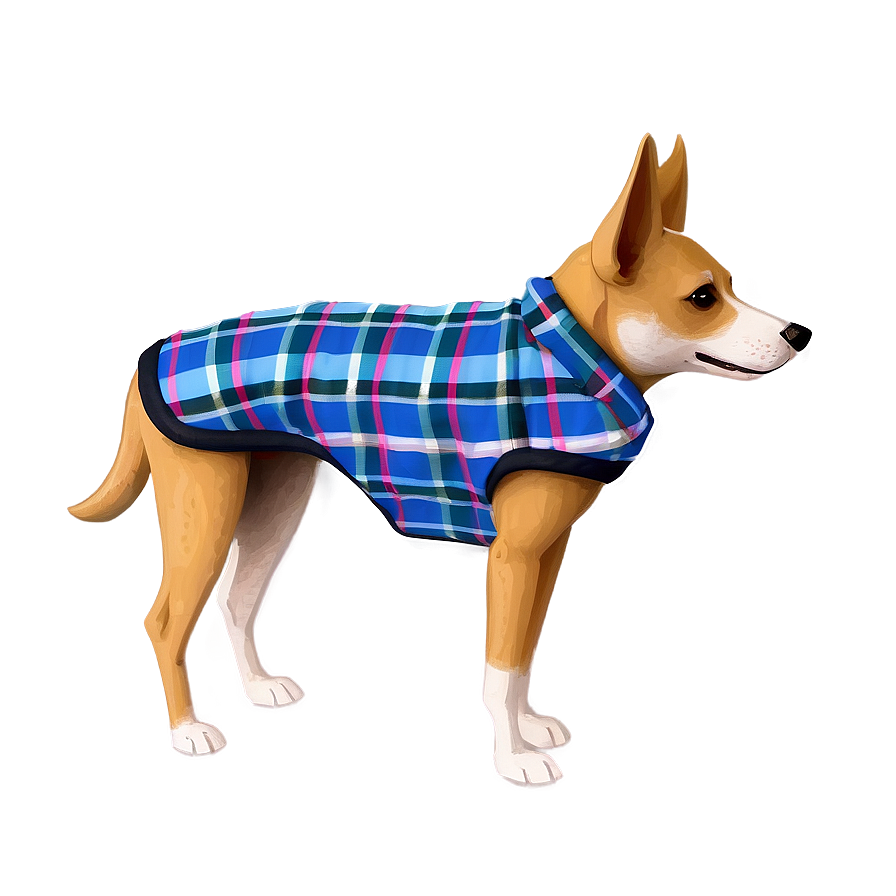 Flannel Dog Coat Png Rlw