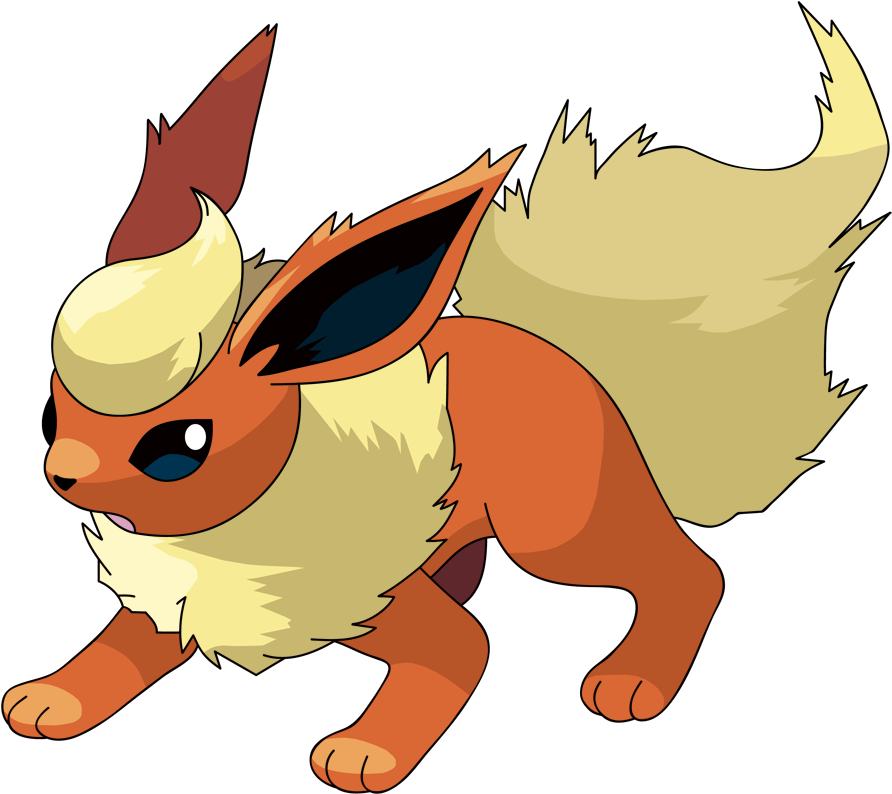 Flareon Pokemon Illustration