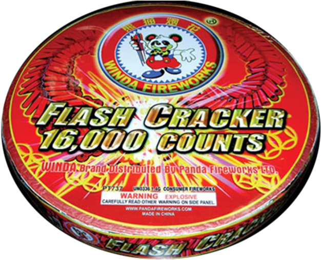 Flash Cracker16000 Counts Fireworks Packaging