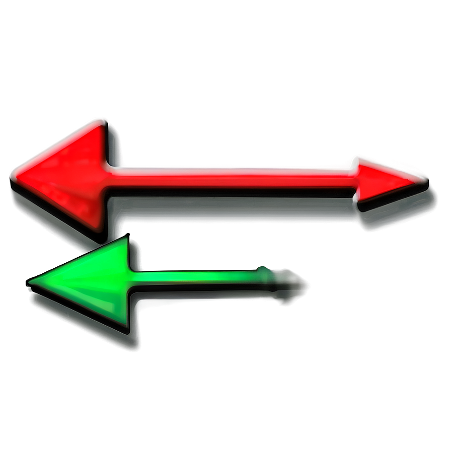 Flashing Red Arrow Png 18