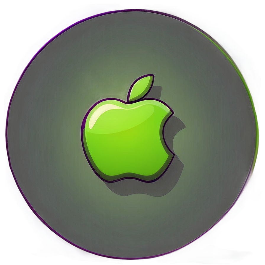 Flat Design Apple Logo Png 91