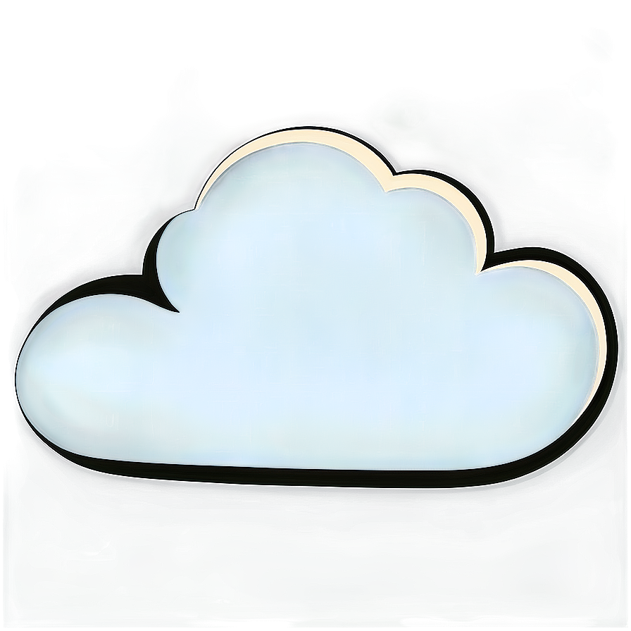 Flat Design Cloud Vector Png 72