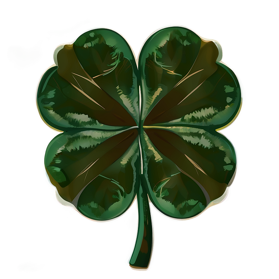 Flat Design Four Leaf Clover Png Wpf