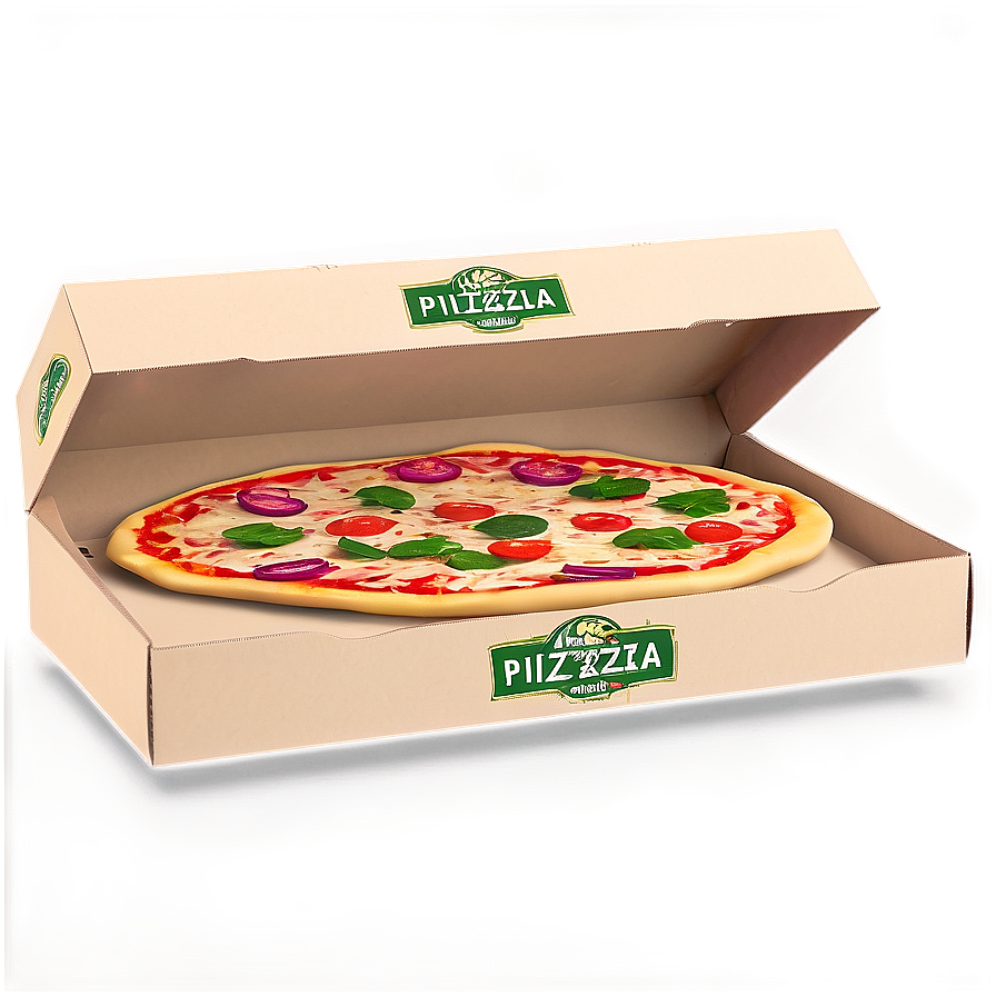 Flat Design Pizza Box Png 05242024