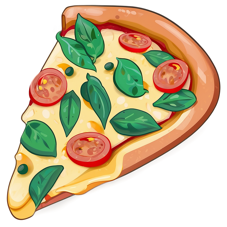 Flat Design Pizza Vector Png Nbn5