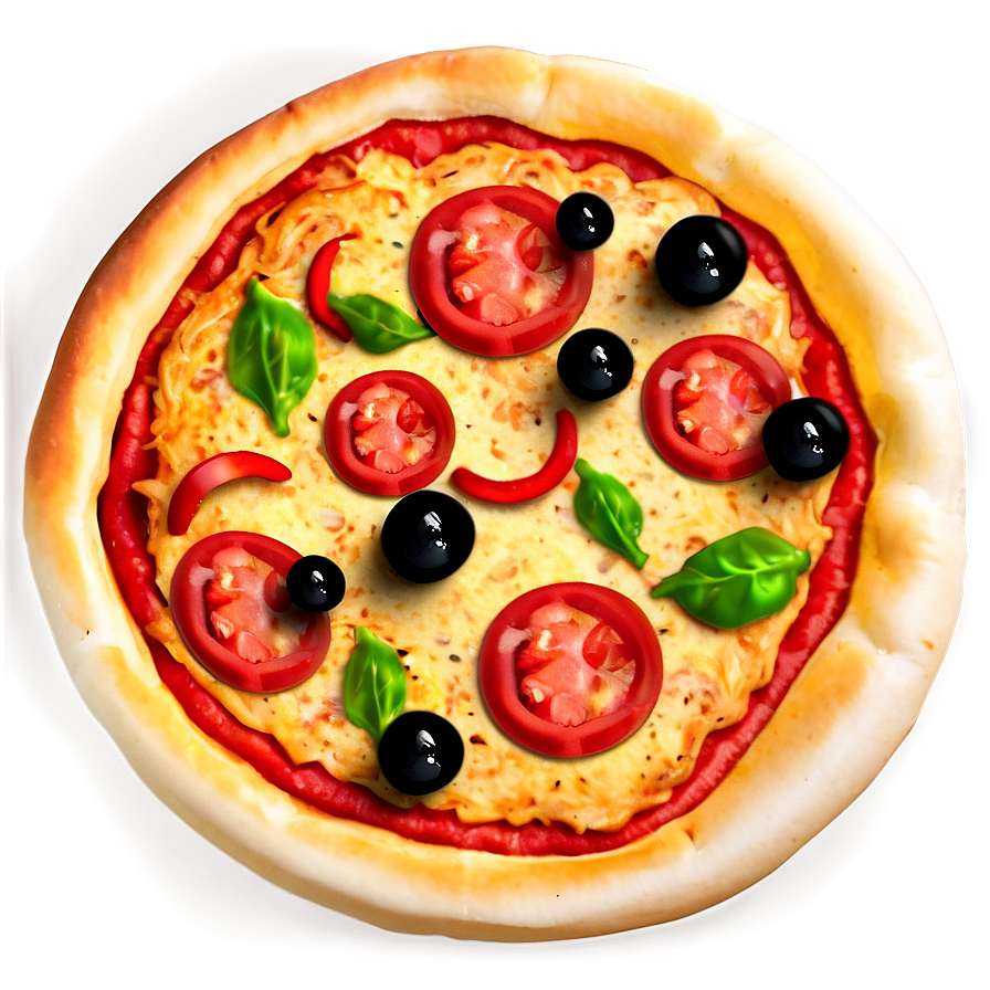 Flat Pizza Emoji Png 38