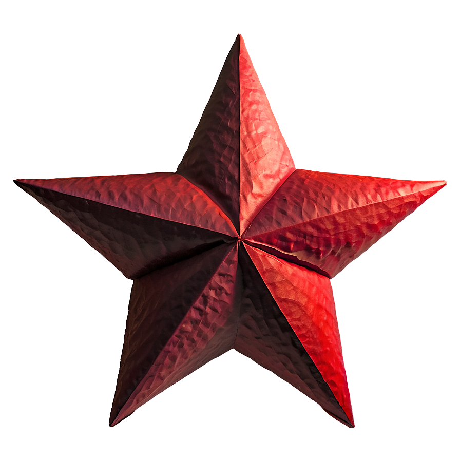 Flat Red Star Png 10