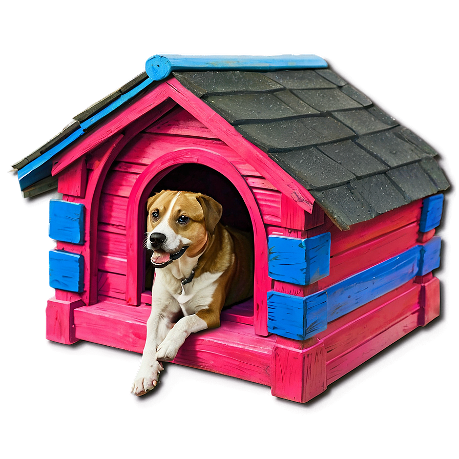 Flat Roof Dog House Png 44