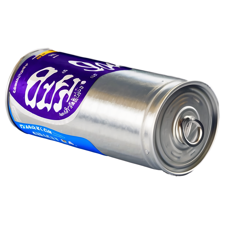 Flattened Aluminum Can Png 06252024