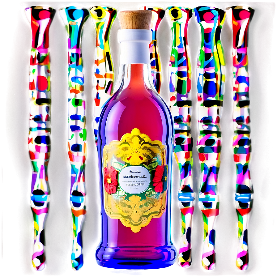 Flavored Alcohol Bottle Png 06122024