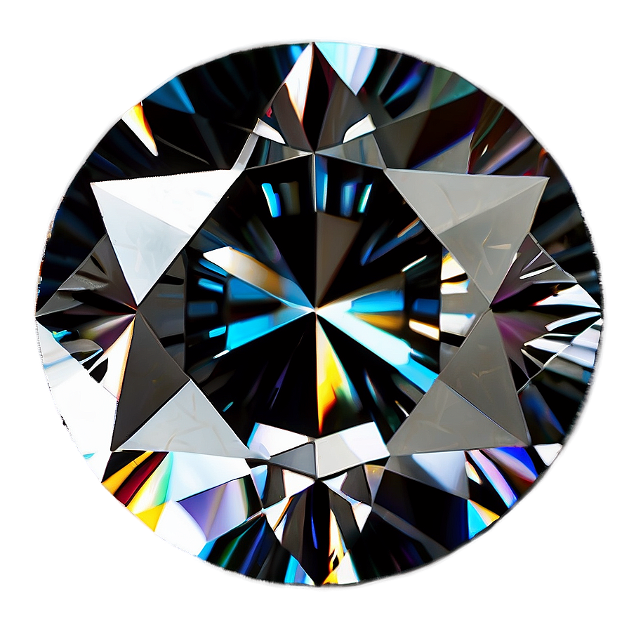 Flawless Round Diamond Png 91