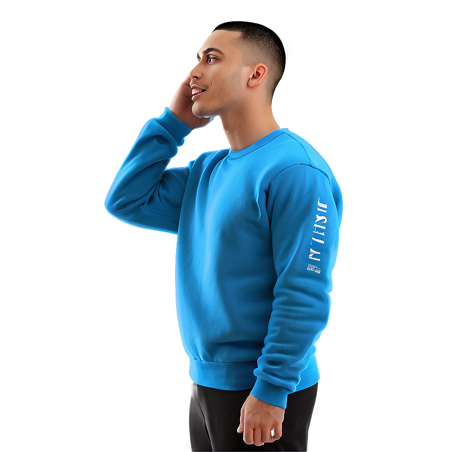 Fleece Crewneck Pullover Png Wmn