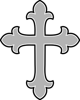 Fleurdelis Cross Graphic