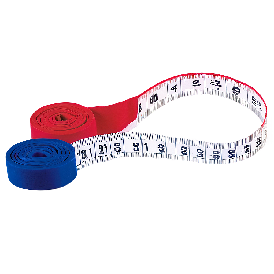 Flexible Measuring Tape Png 06132024