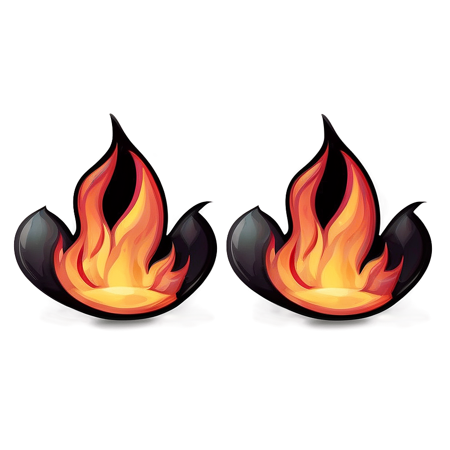 Flicker Fire Emoji Asset Png 05042024