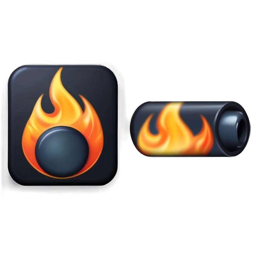 Flicker Fire Emoji Asset Png Ixk