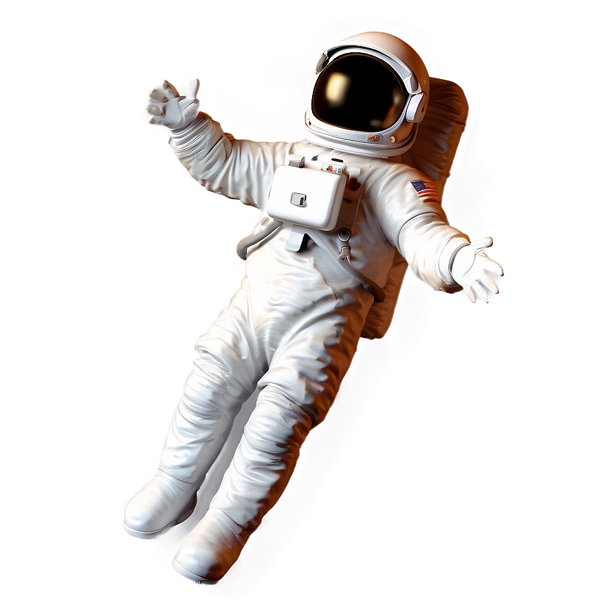 Floating Astronaut In Space Png Oxk16