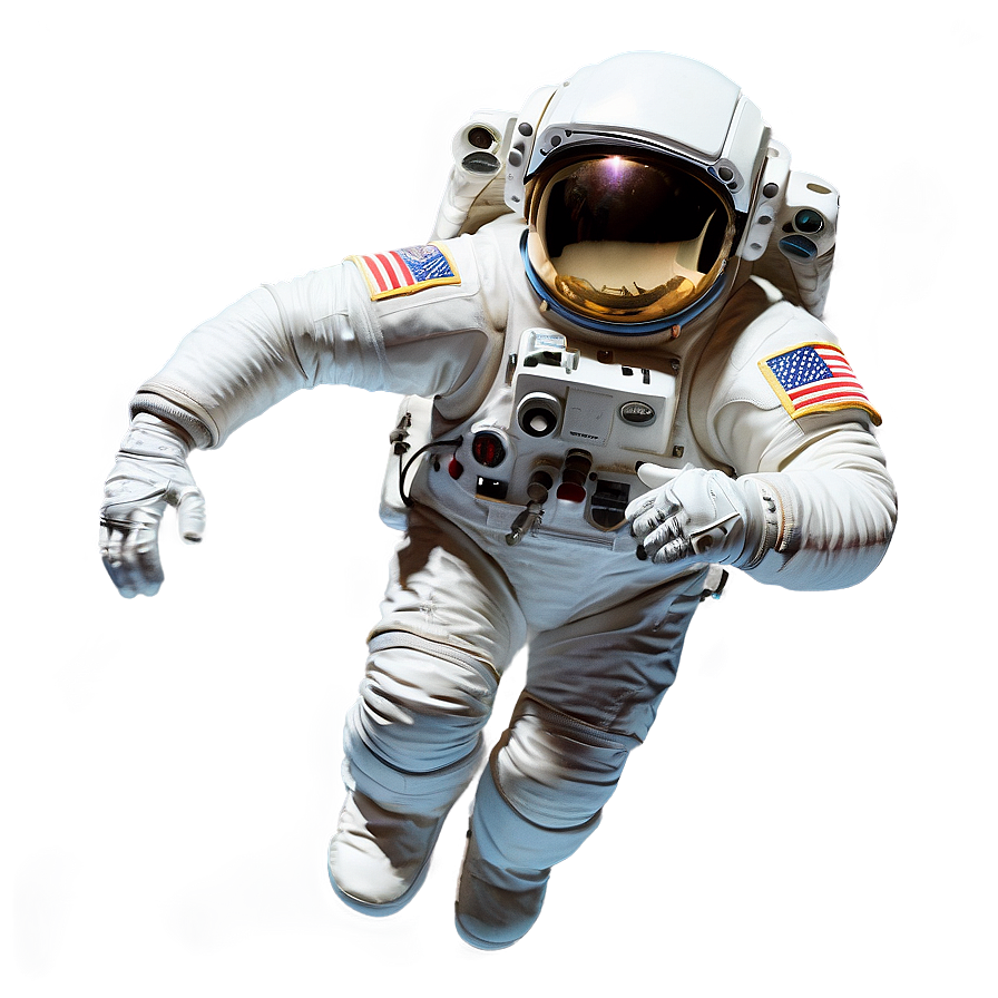 Floating Astronaut In Space Png Yvo11