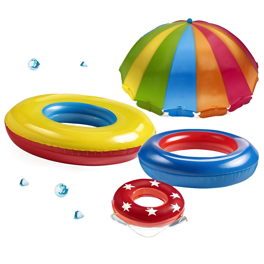 Floating Beach Toys Png Tjc65