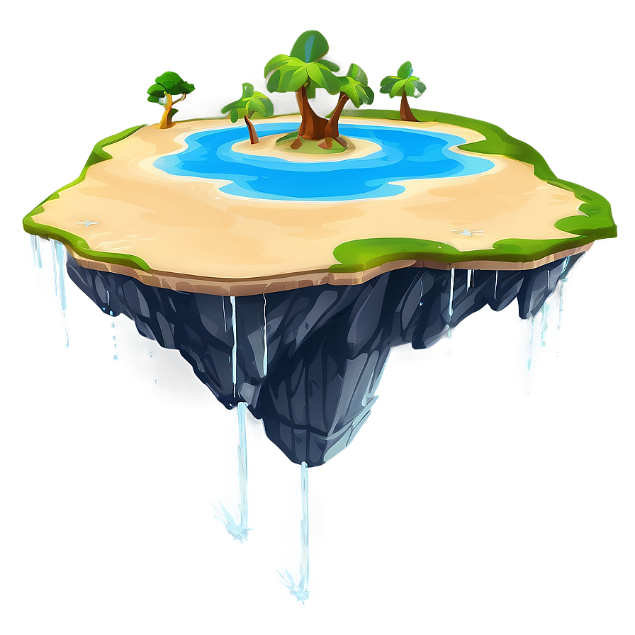 Floating Island Fantasy Png Res76