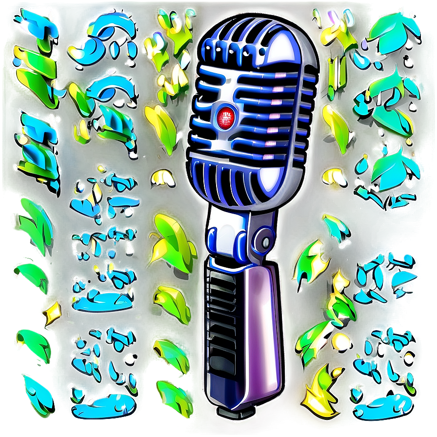 Floating Microphone Png Noc