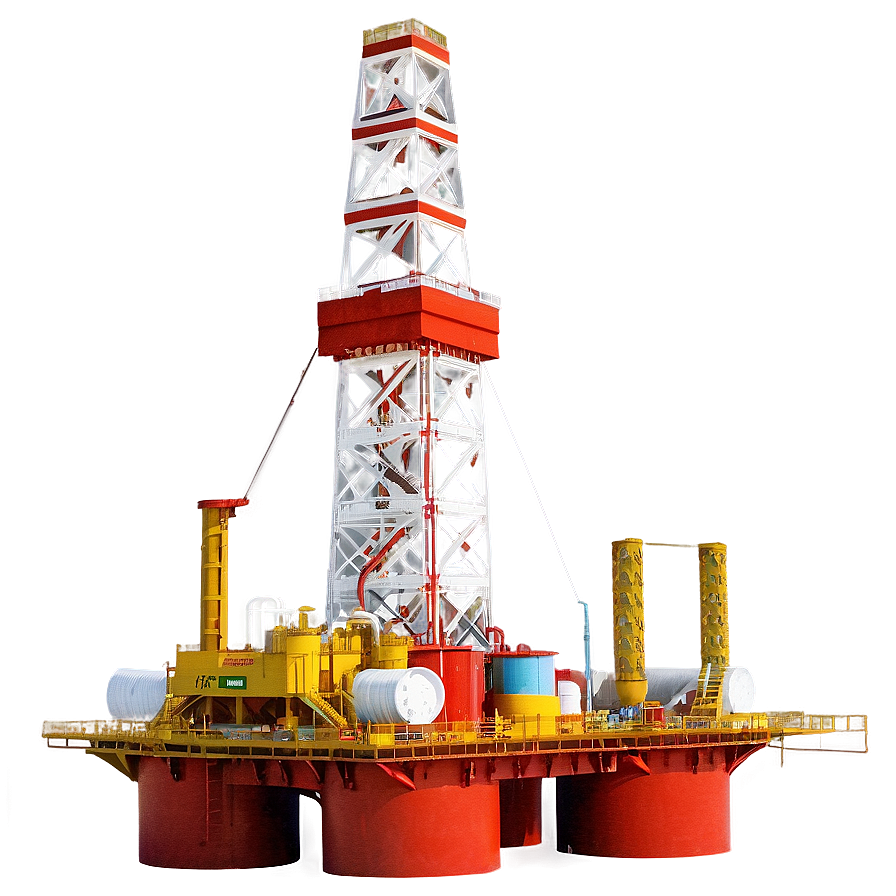 Floating Oil Rig Png 75