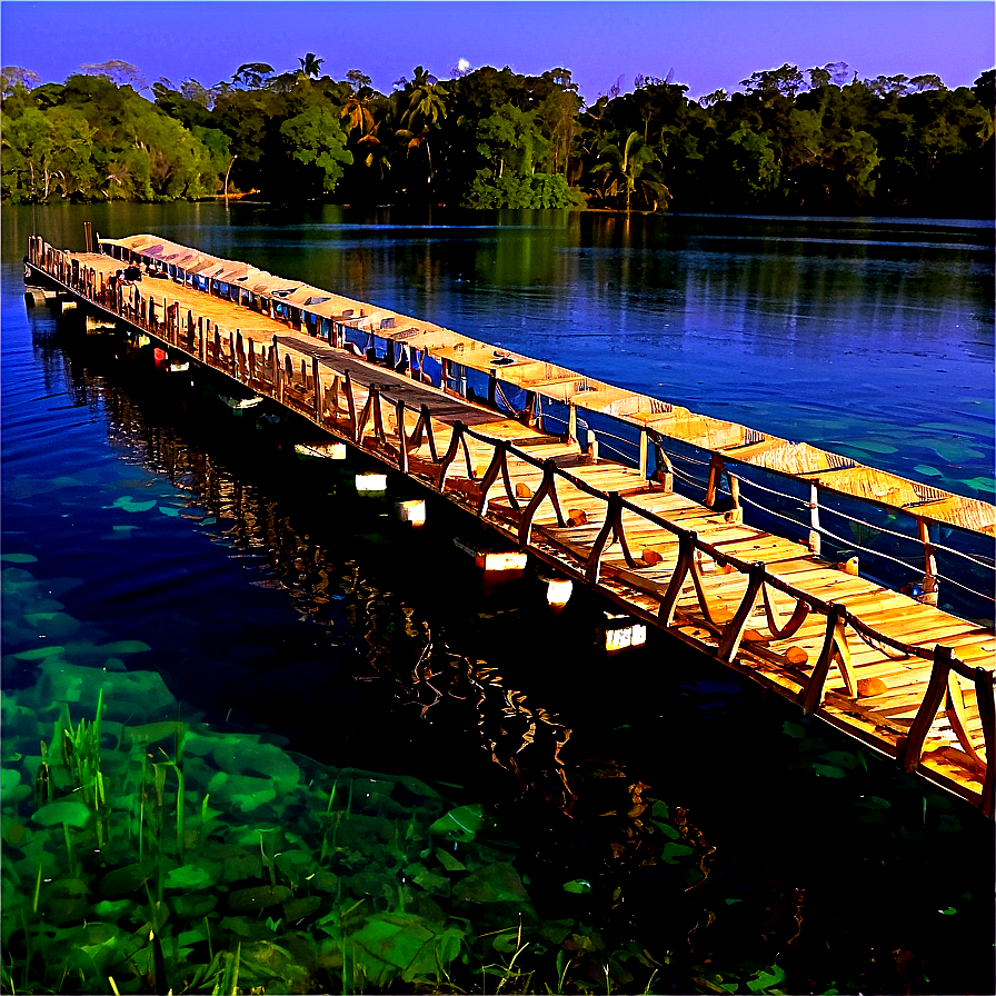 Floating Pontoon Bridge Png 05242024