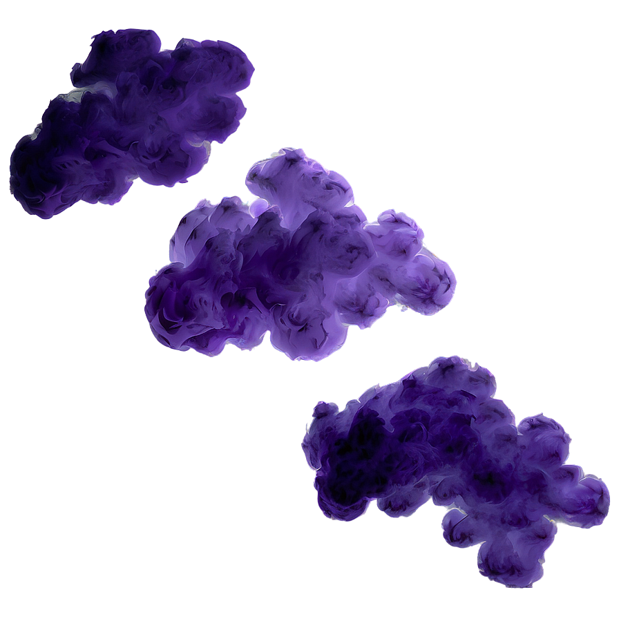 Floating Purple Smoke Png Mcx