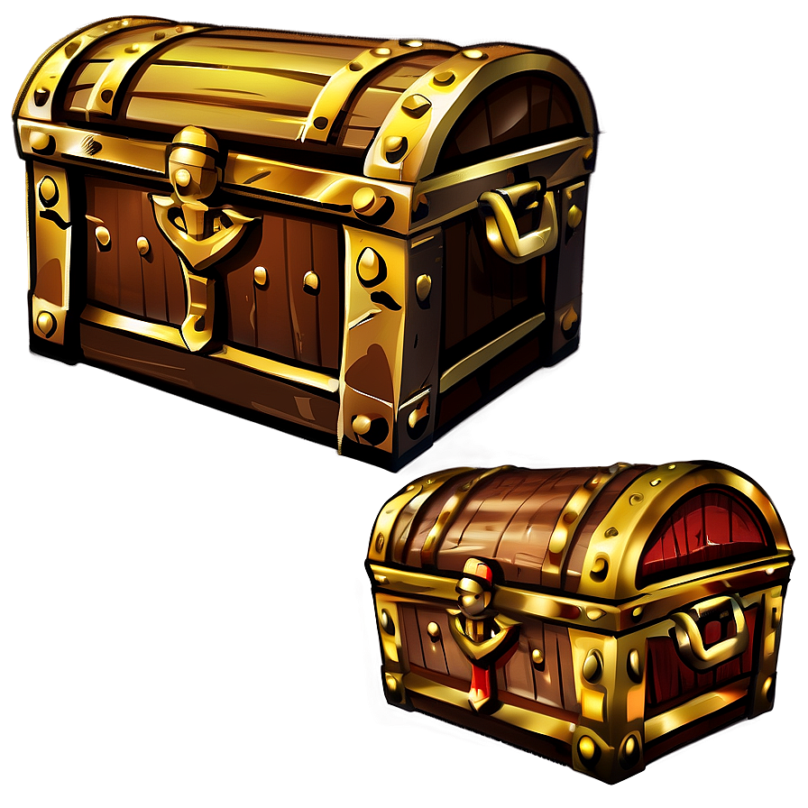 Floating Treasure Chest Png Enx