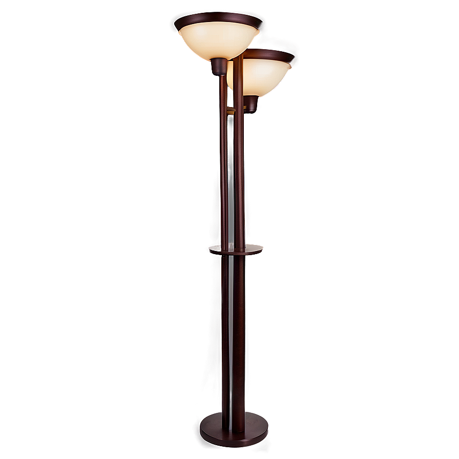 Floor Lamp With Shelves Png Wbm