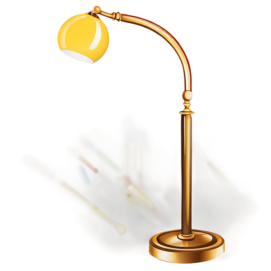 Floor Lamp With Table Png 06122024