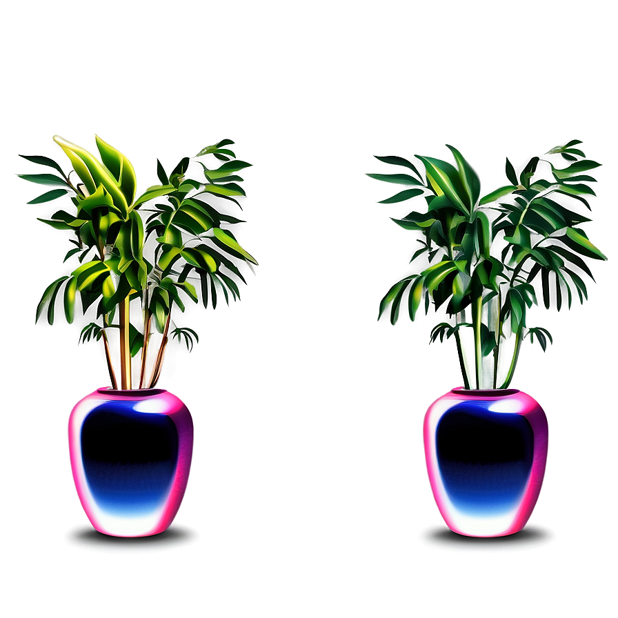 Floor Plant In Vase Png Ejs