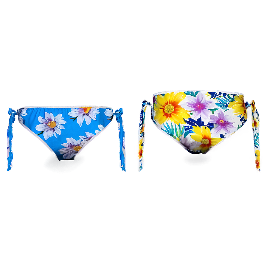 Floral Bikini Png Agy