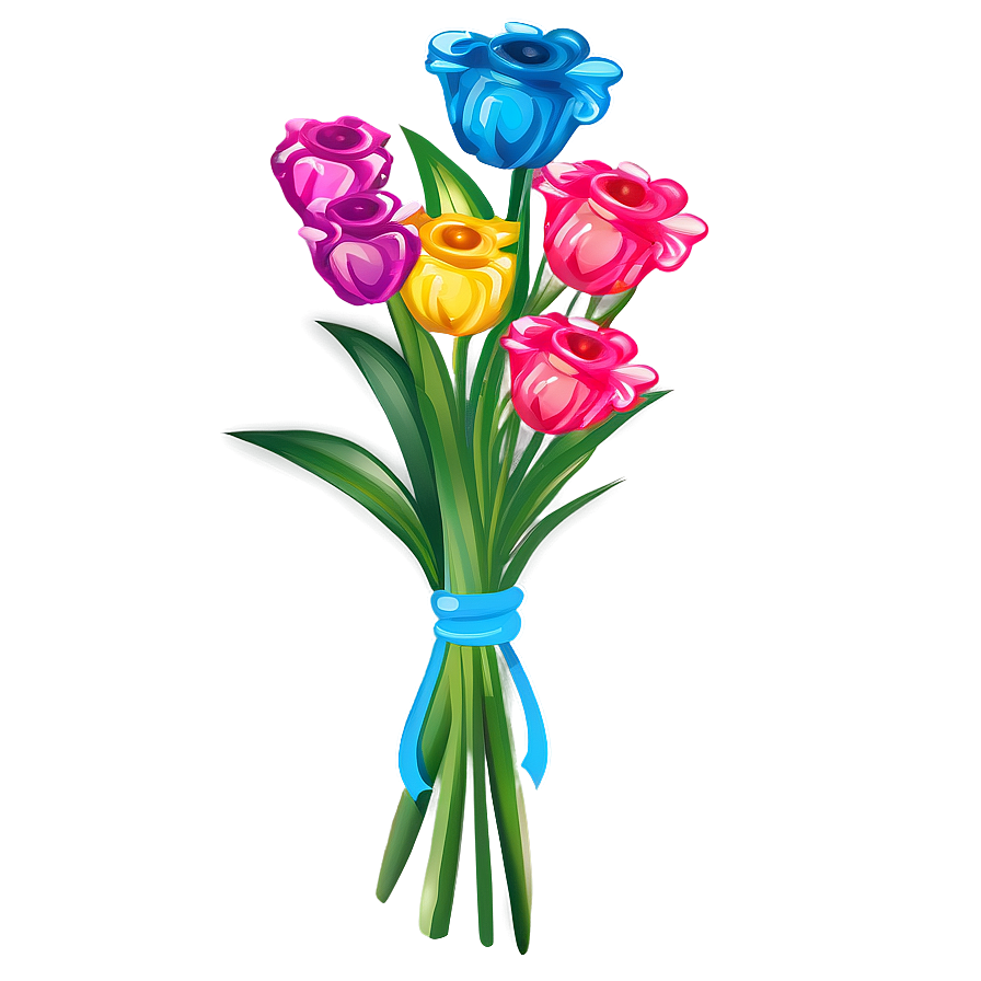 Floral Bouquet Clipart Png 36