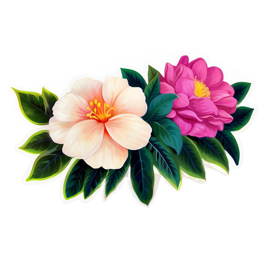 Floral Bouquet Sticker Png Bbf25