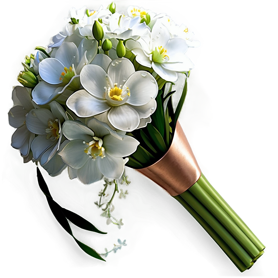 Floral Bridal Bouquet Png Eng