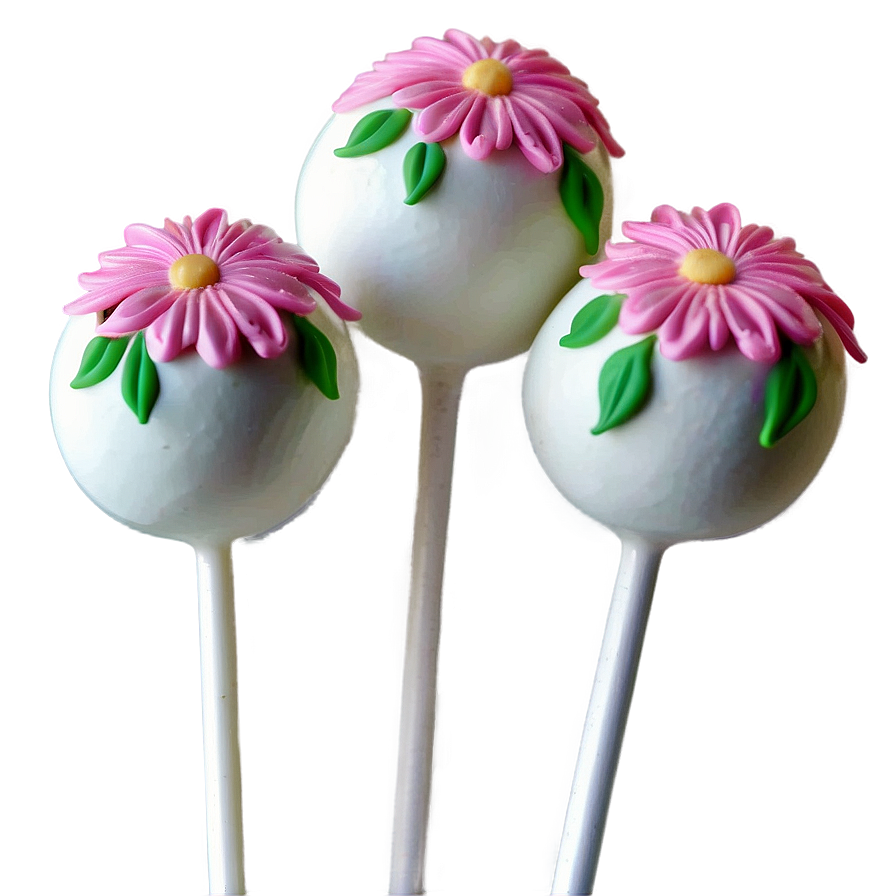 Floral Cake Pop Png Rjh55