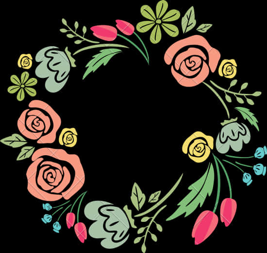 Floral_ Corner_ Border_ Design