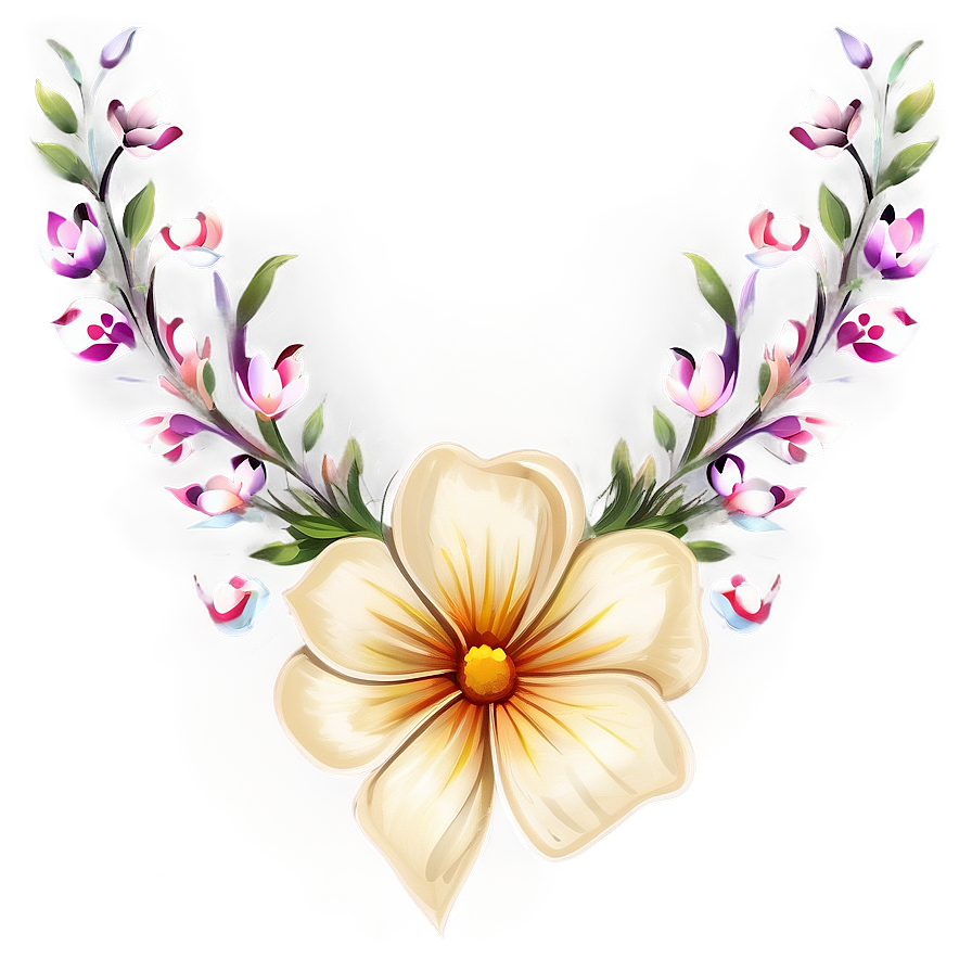 Floral Decal Design Png 06272024