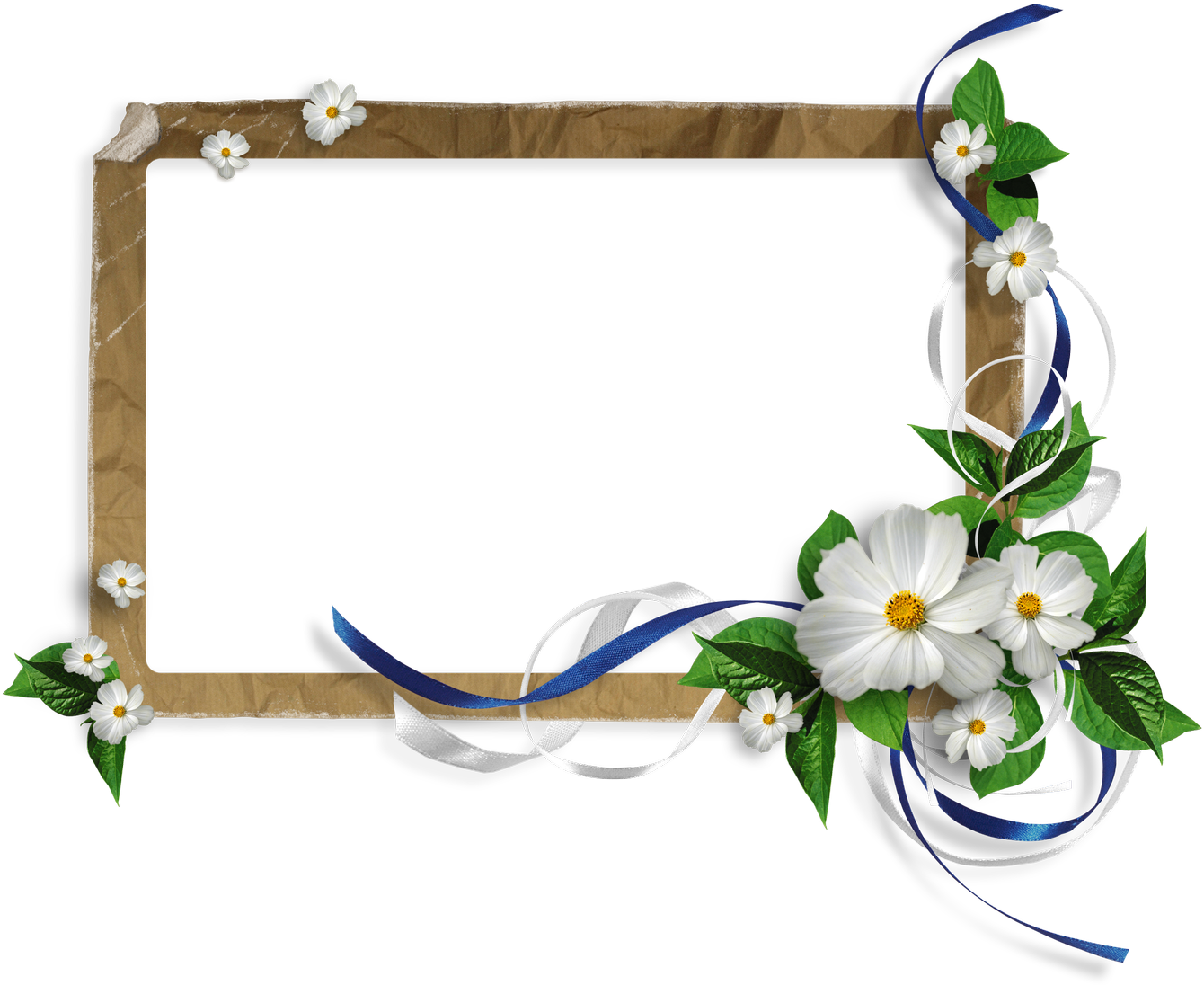 Floral Decorated Frame