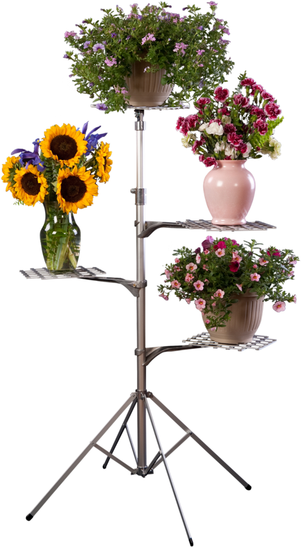 Floral Display Stand_ Mixed Bouquets