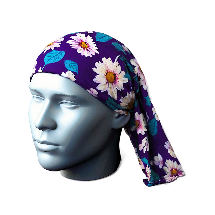 Floral Durag Png Ytn