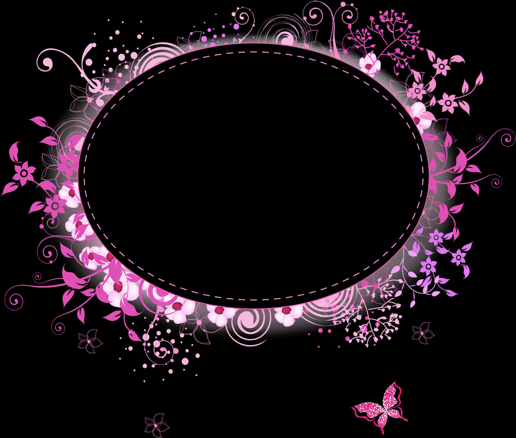 Floral_ Elegance_ Frame_ Design