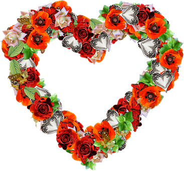 Floral Heart Arrangement