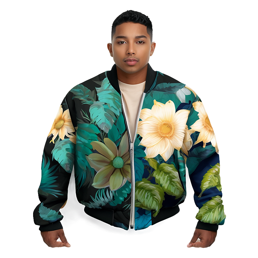 Floral Jacket Png 50